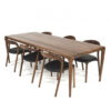 Bộ bàn ăn 6 ghế gỗ tự nhiên LATUS NEVA | SMLIFE.vn