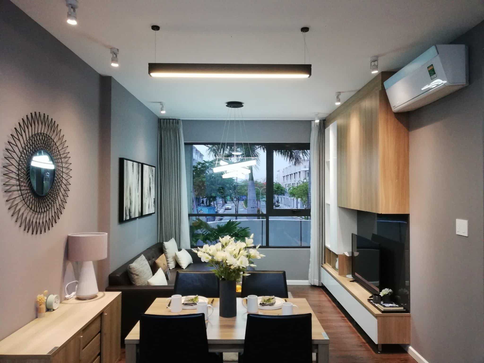 Thiết kế thi công căn hộ chung cư MIZUKI 56m2 hợp lý, thông thoáng | SMLIFE