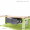 Bàn nguội cơ khí Workbench Khung Pegboard | SMLIFE