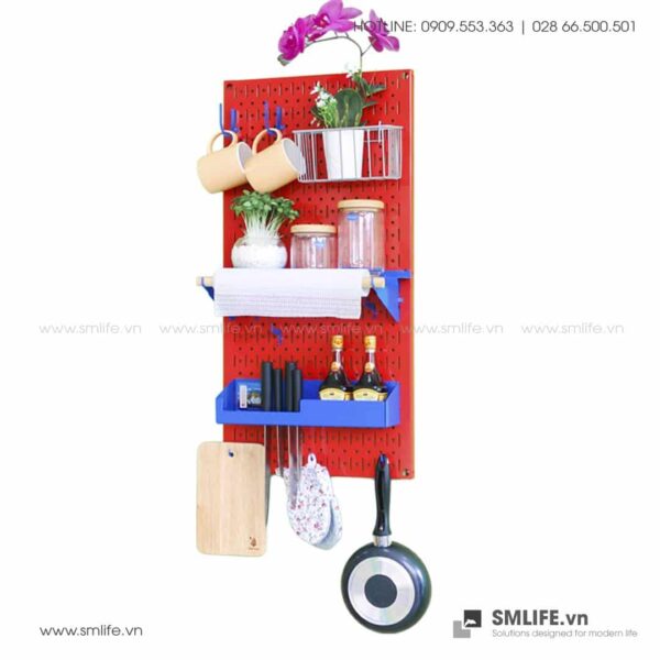 Bảng pegboard nhà bếp S1 SMLIFE