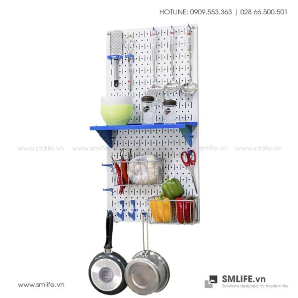 Bảng pegboard nhà bếp S2 SMLIFE