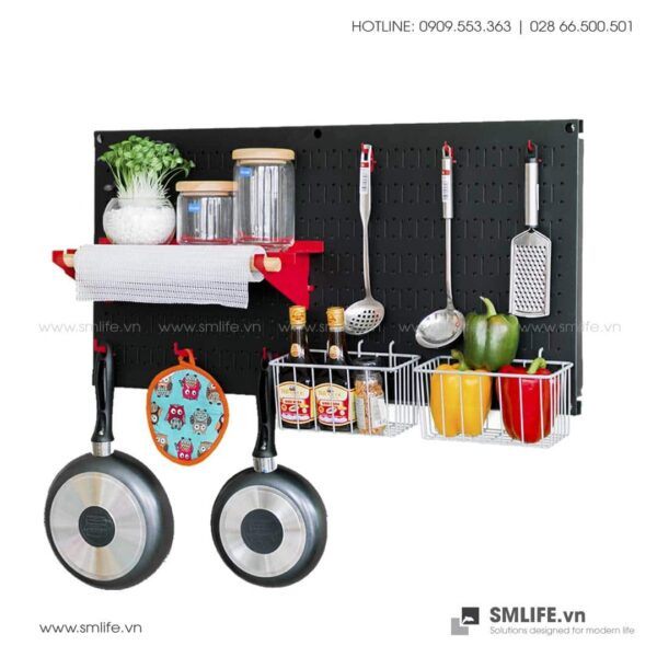 Bảng pegboard nhà bếp S3 SMLIFE