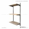 Bộ kệ railshelf 3 tầng kệ SMLIFE