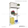 Bộ kệ railshelf 3 tầng kệ SMLIFE