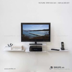Kệ tivi treo tường bằng thép SMLIFE | SMLIFE
