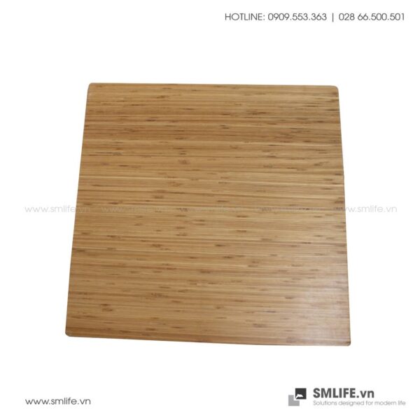 Mặt bàn tre ép Vuông SQ60, dày 2.5cm | SMLIFE