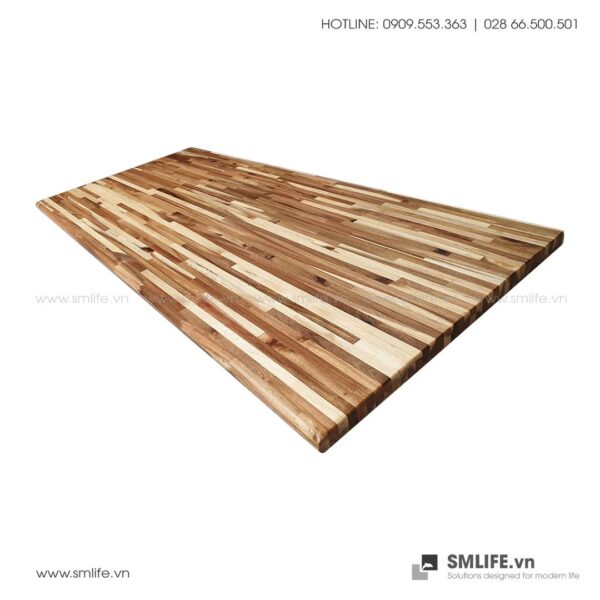 Mặt bàn tràm ghép 60x140cm | SMLIFE