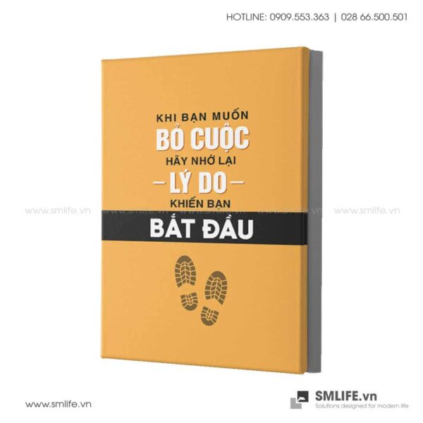 Tranh động lực văn phòng | Khi bạn muốn bỏ cuộc hãy nhớ lại lý do khiến bạn bắt đầu