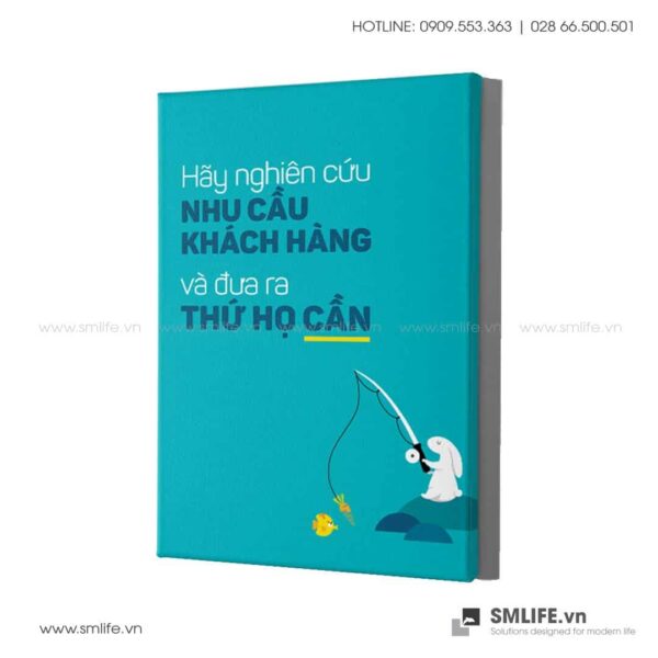 Tranh động lực văn phòng | Hãy nghiên cứu nhu cầu khách hàng và đưa ra những thứ họ cần