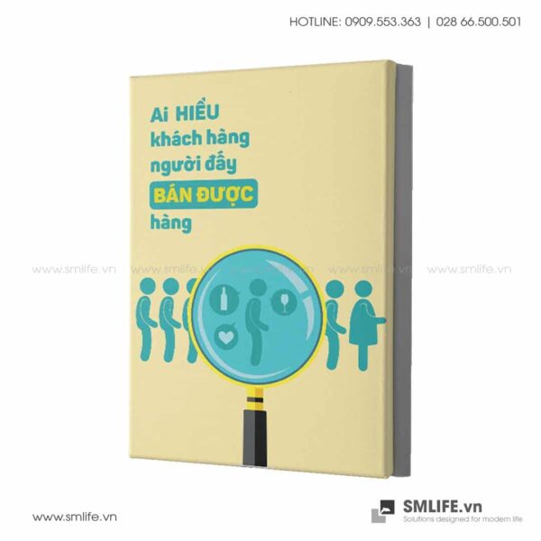 Tranh động lực văn phòng | Ai hiểu khách hàng người ấy bán được hàng