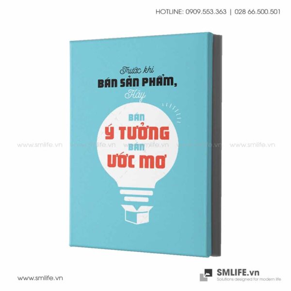 Tranh động lực văn phòng | Trước khi bán sản phẩm hãy bán ý tưởng, bán ước mơ