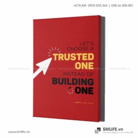 Tranh động lực văn phòng | Let's choose a trusted one instead of building one