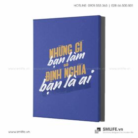Tranh động lực văn phòng | Những gì bạn làm sẽ định nghía bạn là ai