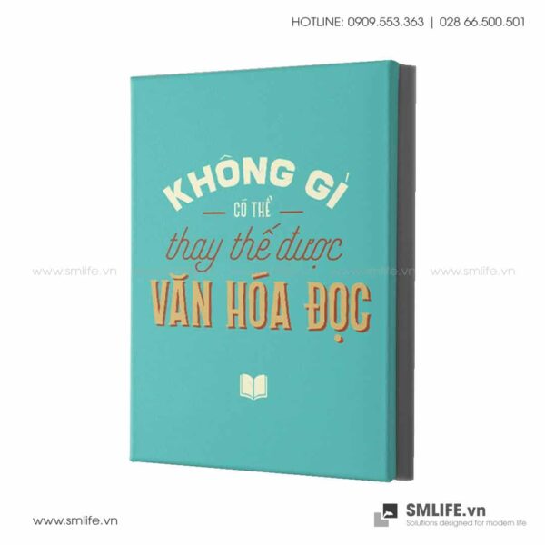 Tranh động lực văn phòng | Không có gì có thể thay thế được văn hóa đọc