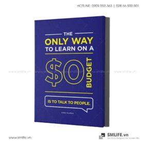Tranh động lực văn phòng | The only way to learn on a budget is to talk to people