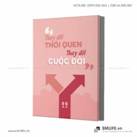 Tranh động lực văn phòng | Thay đổi thói quen thay đổi cuộc đời