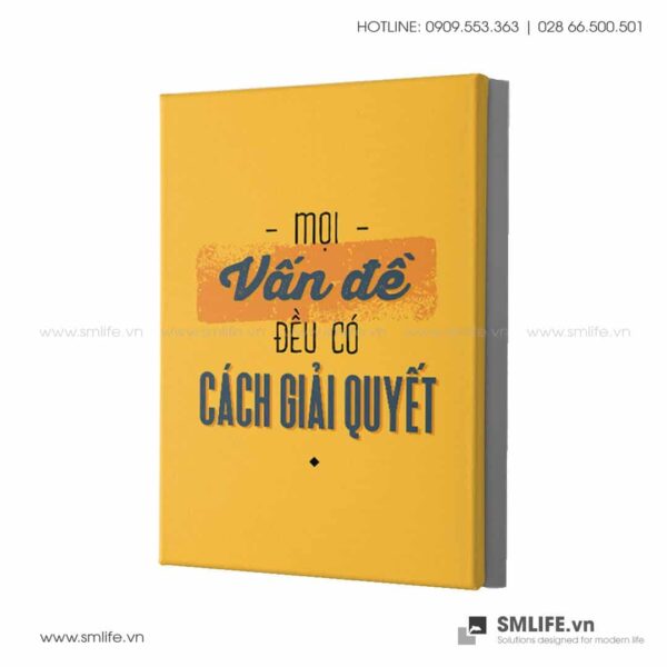 Tranh động lực văn phòng | Mọi vấn đề đều có cách giải quyết