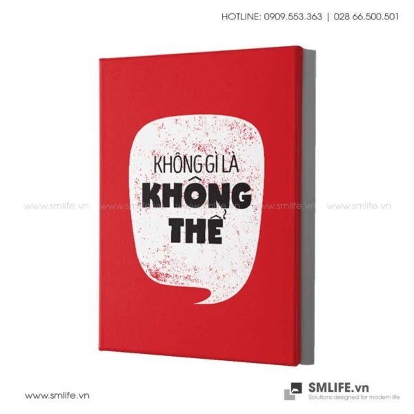Tranh động lực văn phòng | Không gì là không thể