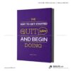 Tranh động lực SMLIFE 256 1 Tranh động lực văn phòng | The way to get started is to quit talking and begin doing