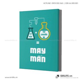 Tranh động lực văn phòng | Cơ hội + sự chuẩn bị = may mắn