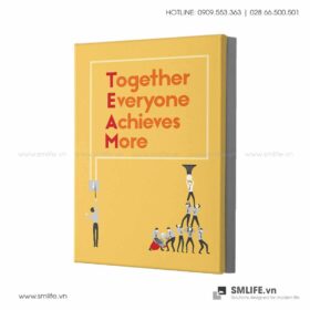 Tranh động lực văn phòng | Together everyone achieves more