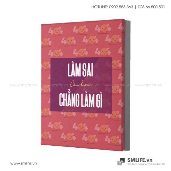 Tranh động lực văn phòng | Làm sai còn hơn chẳng làm gì