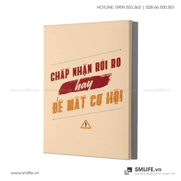 Tranh động lực văn phòng | Chấp nhận rủi ro hay để mất cơ hội