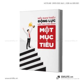 Tranh động lực văn phòng | Nếu bạn thiếu động lực, hãy tạo cho mình một mục tiêu
