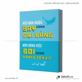 Tranh động lực văn phòng | Nếu bạn muốn bay cùng đại bàng, hãy dừng việc bơi cũng những con vịt