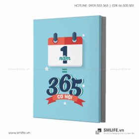 Tranh động lực văn phòng | 1 năm = 365 cơ hội