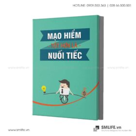 Tranh động lực văn phòng | Mạo hiểm tốt hơn là nuối tiếc