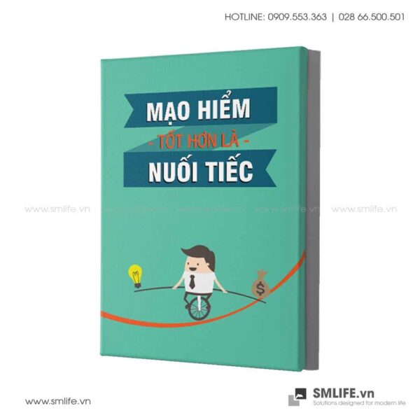 Tranh động lực văn phòng | Mạo hiểm tốt hơn là nuối tiếc