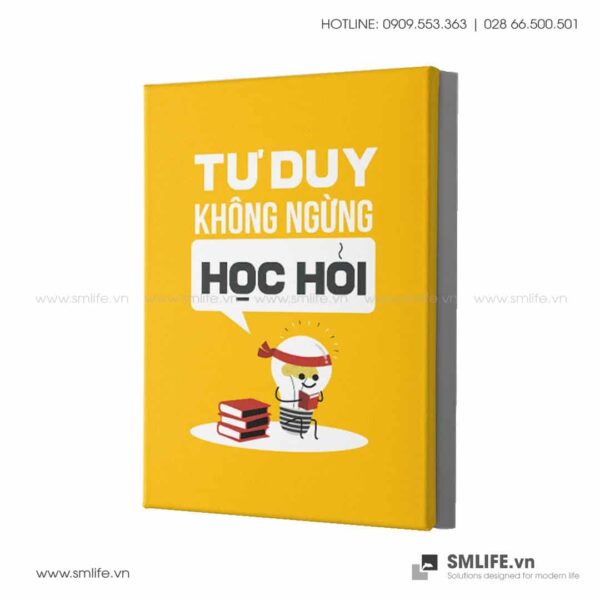 Tranh động lực văn phòng | Tuy duy không ngừng học hỏi