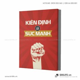 Tranh động lực văn phòng | Kiên định là sức mạnh