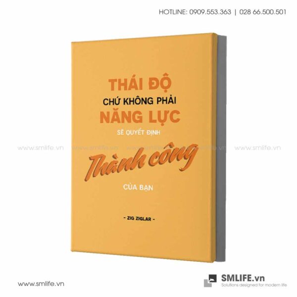 Tranh động lực văn phòng | Thái độ chứ không phải năng lực sẽ quyết định thành công của bạn