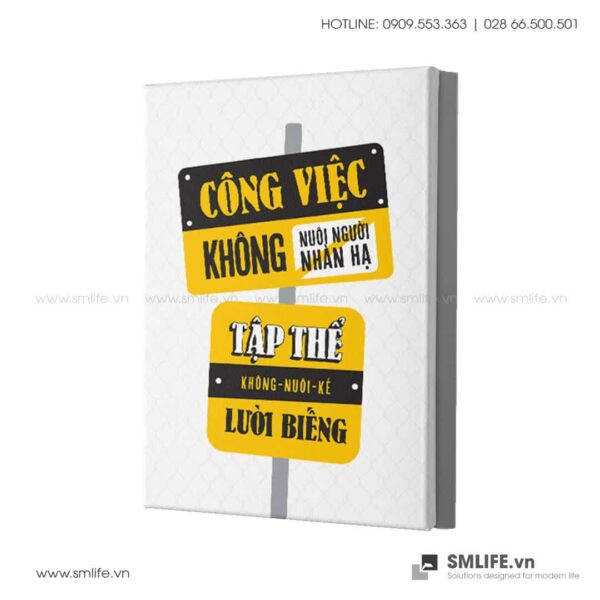Tranh động lực văn phòng | Công việc không nuôi người nhàn hạ, tập thể không nuôi kẻ lười biếng