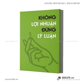 Tranh động lực văn phòng | Không Lợi Nhuận đừng Lý Luận