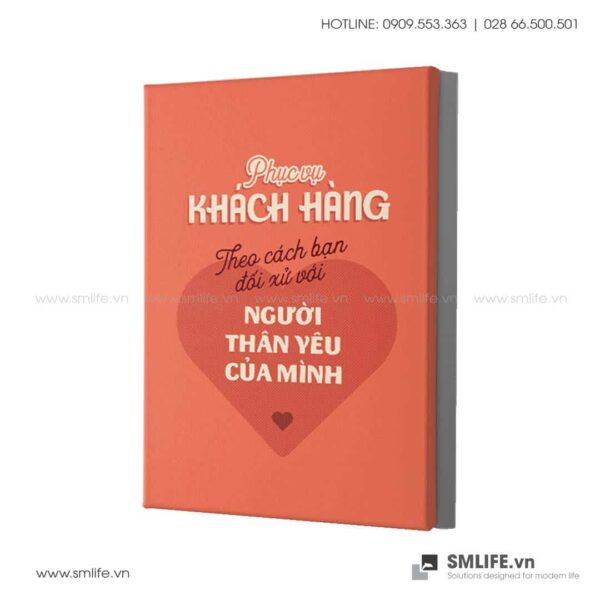 Tranh động lực văn phòng | Phục vụ Khách Hàng theo cách bạn đối xử với Người Thân Yêu Của Mình