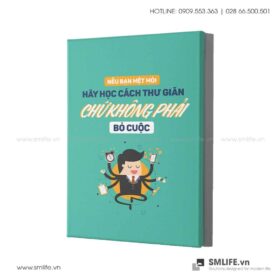 Tranh động lực văn phòng | Nếu bạn mệt mỏi, hãy học cách thư giãn, Chứ Không Phải bỏ cuộc