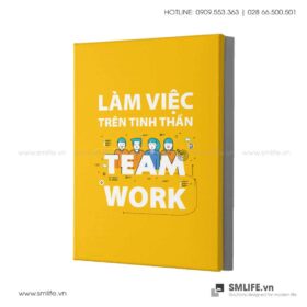 Tranh động lực văn phòng | Làm việc trên tinh thần team work