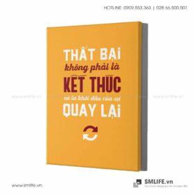 Tranh động lực văn phòng | Thất bại không phải là kết thúc, nó là khởi đầu của sự quay lại