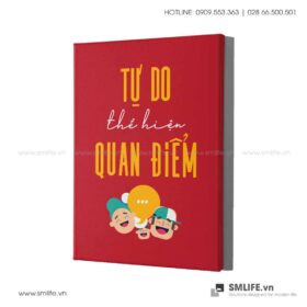 Tranh động lực văn phòng | Tự do thể hiện quan điểm