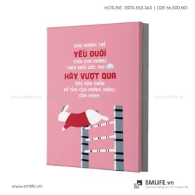 Tranh động lực văn phòng | Bạn không thể yếu đuối trên con đường theo đuổi ước mơ. Hãy vượt qua các rào chắn để tìm con đường riêng của mình