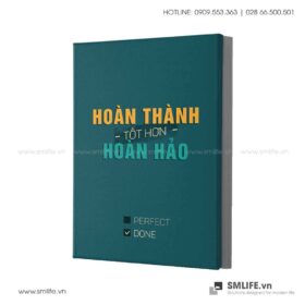 Tranh động lực văn phòng | Hoàn thành tốt hơn hoàn hảo