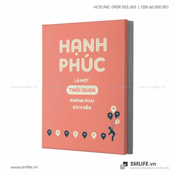 Tranh động lực văn phòng | Hạnh phúc là một thói quen, không phải đích đến