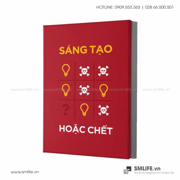 Tranh động lực văn phòng | Sáng tạo, hoặc chết