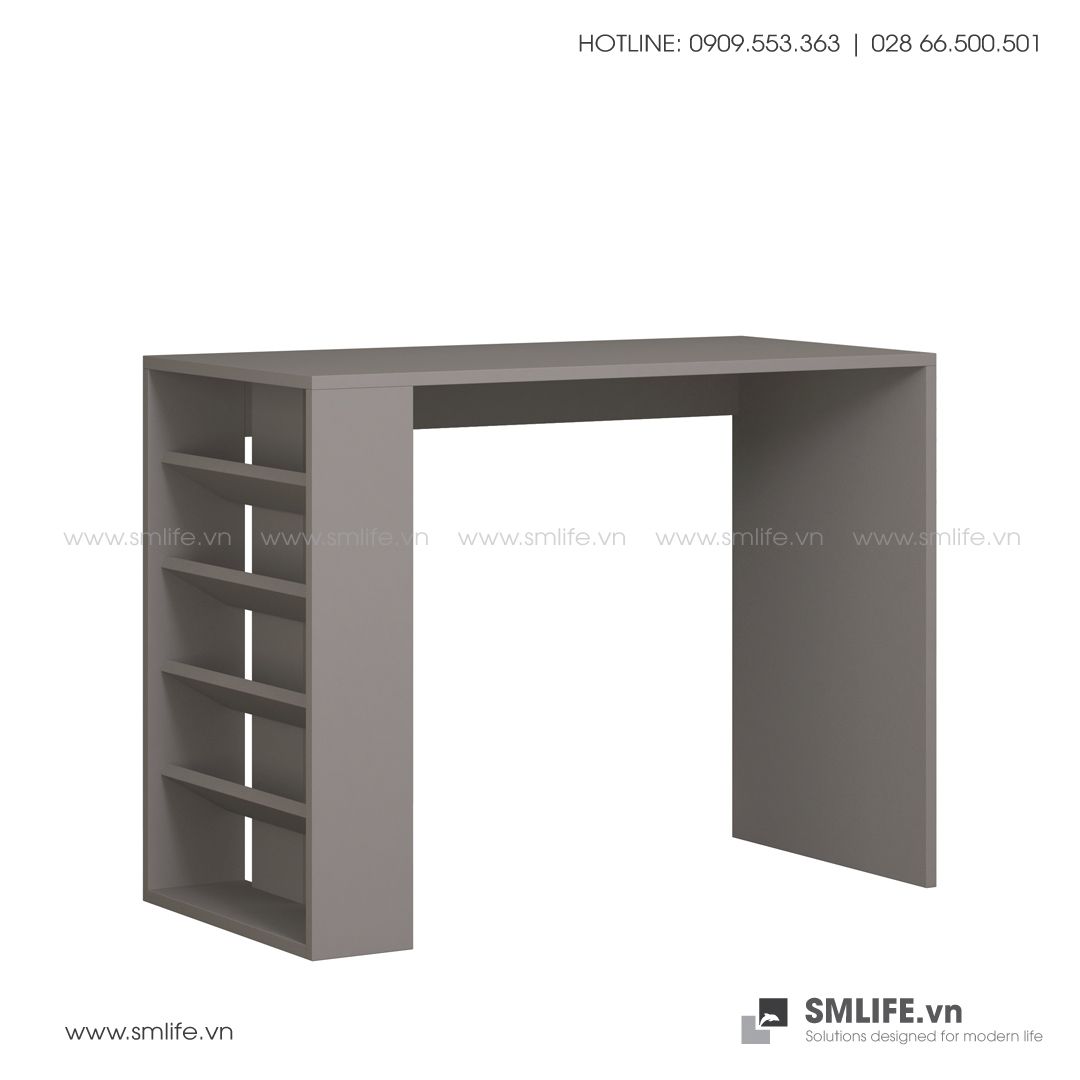 Bàn gỗ làm việc hiện đại Dundy - Vì một sứ mệnh nội thất gỗ tự lắp ráp | SMLIFE