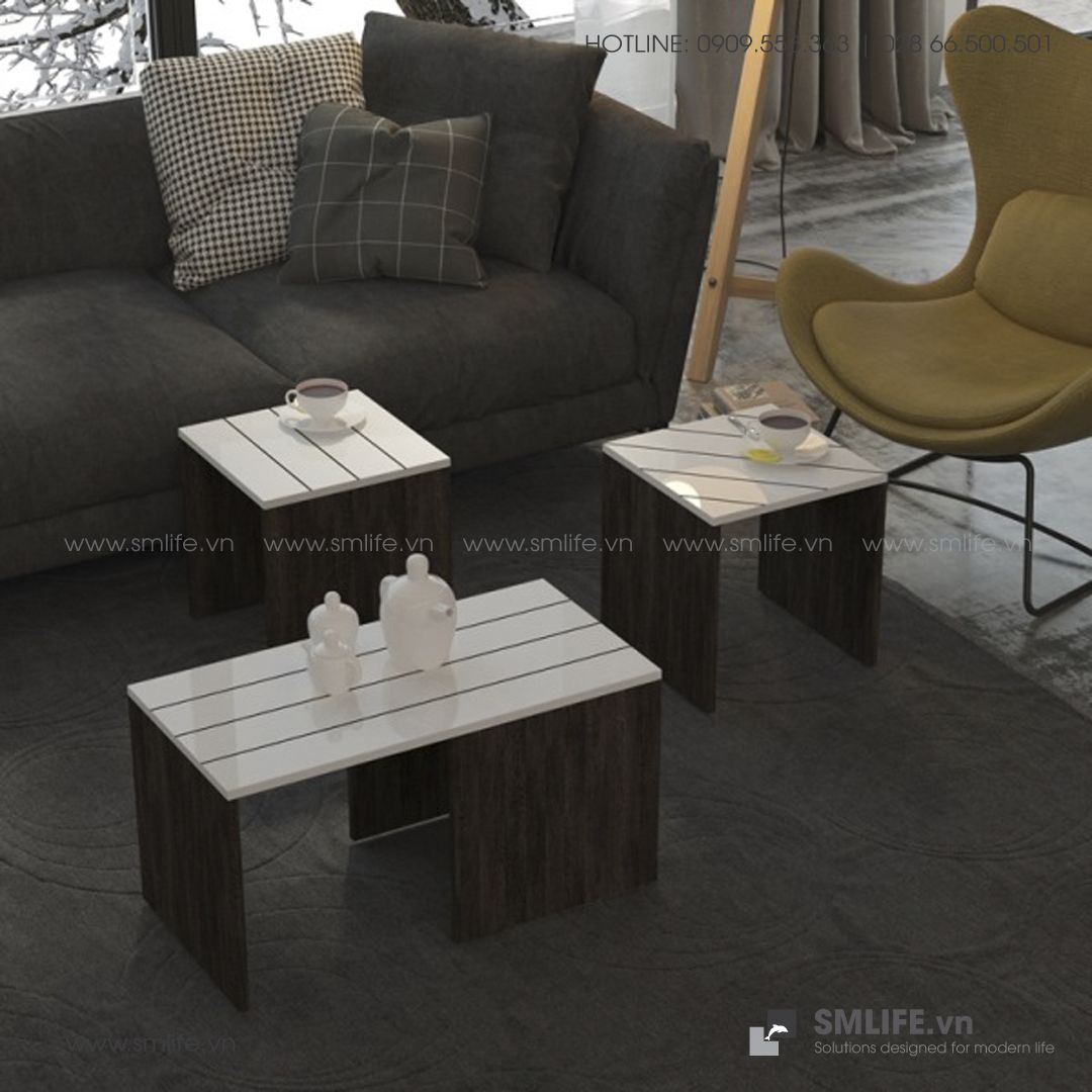 Bàn trà gỗ hiện đại Cameron - Vì một sứ mệnh nội thất gỗ tự lắp ráp | SMLIFE