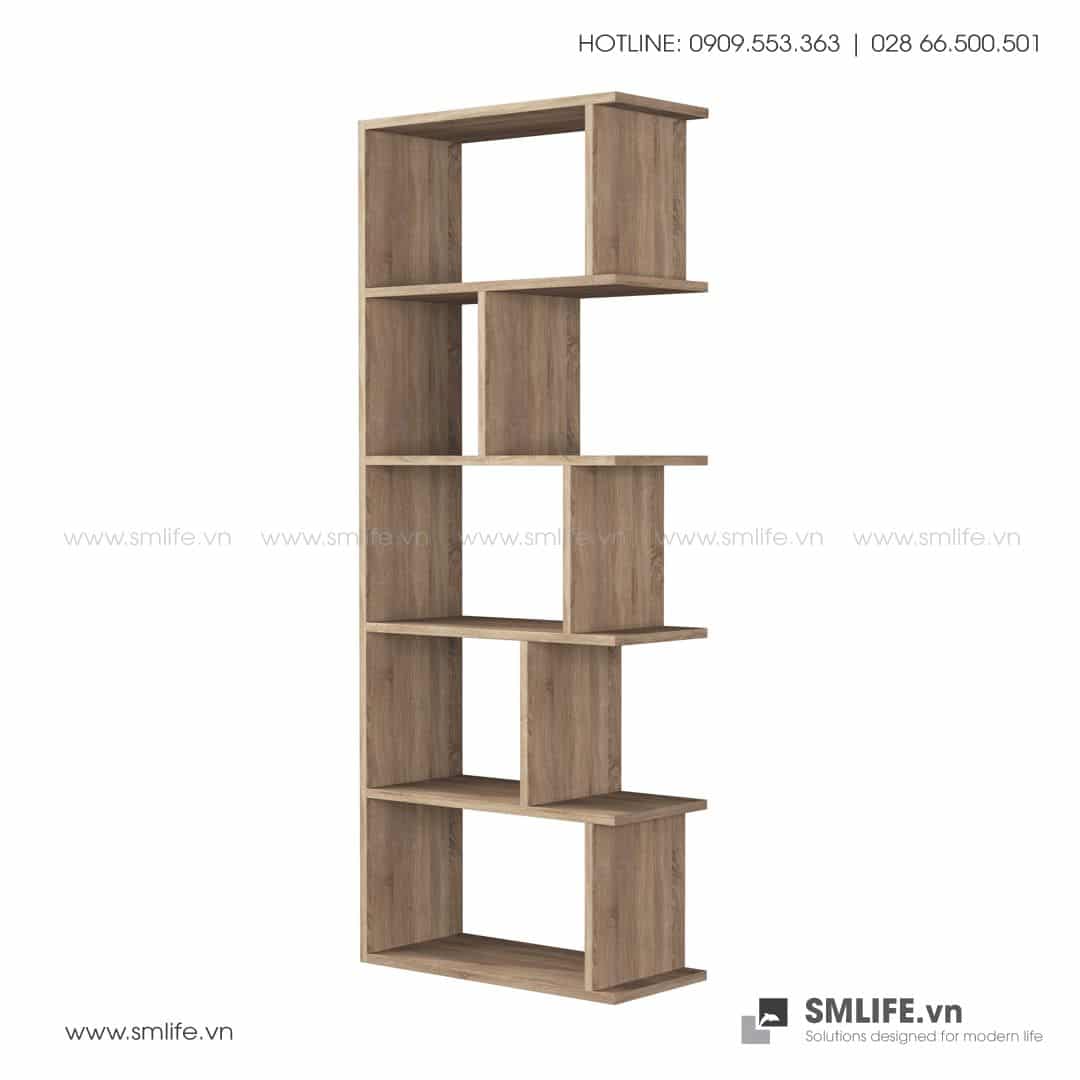 Kệ sách gỗ hiện đại Bayside  - Vì một sứ mệnh nội thất gỗ tự lắp ráp | SMLIFE