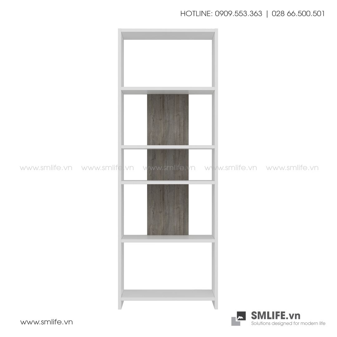 Kệ sách gỗ hiện đại Diosp - Vì một sứ mệnh nội thất gỗ tự lắp ráp | SMLIFE